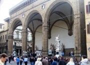 Arkade, Florenz, Skulpturen, Toskana